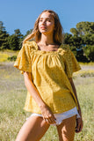 The Regina Ruffle Eyelet Top