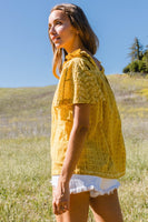 The Regina Ruffle Eyelet Top
