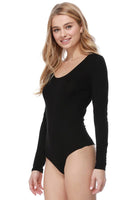 Round neck bodysuit