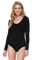 Round neck bodysuit