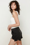 Ribbed Scoop Neck Bodysuit