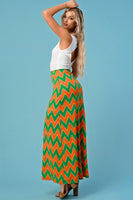 Neon Chevron Maxi