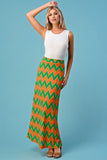 Neon Chevron Maxi