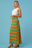 Neon Chevron Maxi