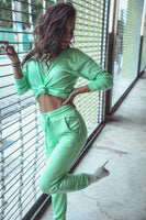 Neon Green Lounge Set