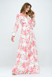Floral Maxi Statement Dress