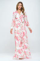 Floral Maxi Statement Dress