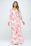 Floral Maxi Statement Dress