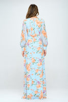 Floral Maxi Statement Dress
