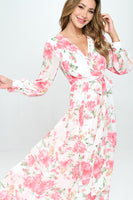 Floral Maxi Statement Dress