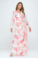 Floral Maxi Statement Dress