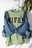 Wifey Glitter Sweatshirt