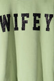 Wifey Glitter Sweatshirt