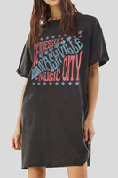 Nashville guitar t-shirt dress