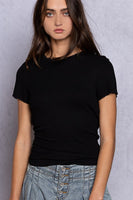 Simple Open Back Tee