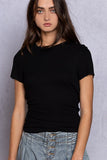 Simple Open Back Tee