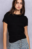 Simple Open Back Tee