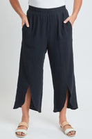 Summer Breeze Gauze Cropped Pants