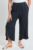 Summer Breeze Gauze Cropped Pants