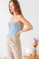 Strapless Twist Bodysuit