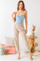 Strapless Twist Bodysuit