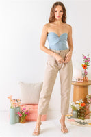 Strapless Twist Bodysuit