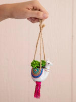 Mini Hanging Decorative Faux Succulent